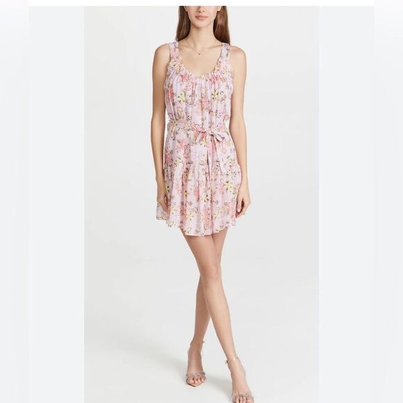 7 - NWT 465.00 Saloni Robyn Dress Size 10 - Picture 1 of 6